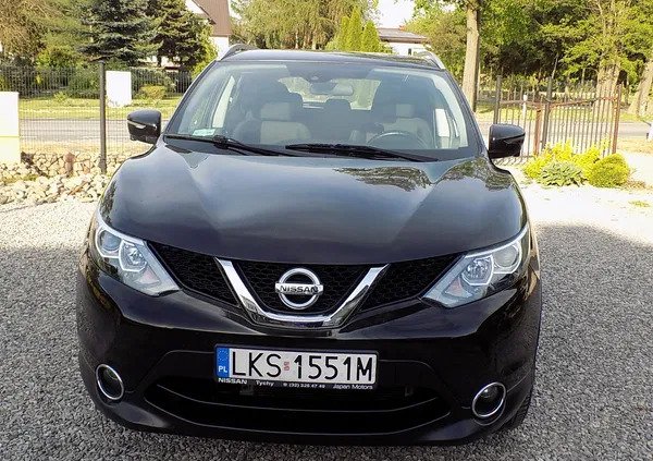 nissan lubelskie Nissan Qashqai cena 44500 przebieg: 83000, rok produkcji 2014 z Szczawno-Zdrój
